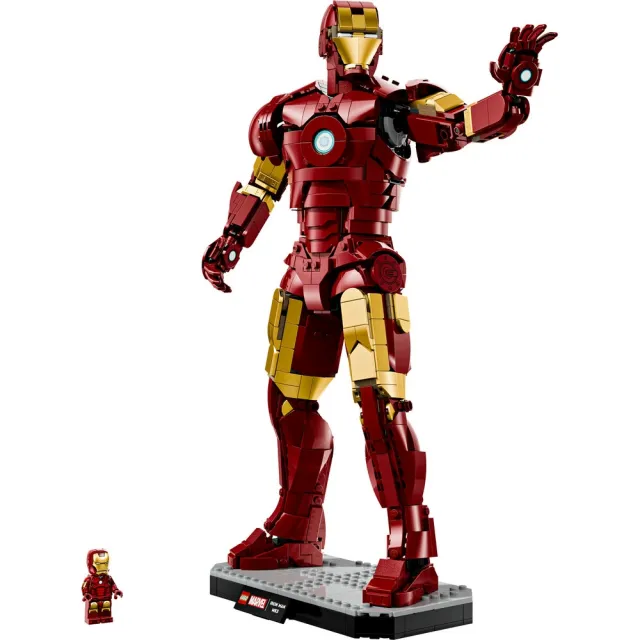 【LEGO 樂高】漫威超級英雄系列 76344 鋼鐵人 Mark 3 典藏版(Marvel 積木 玩具 禮物)
