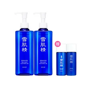 【KOSE 高絲】雪肌精 淨透潔顏油N 300ml(二入組)