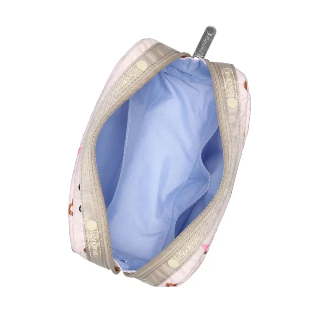 【Lesportsac】Rectangular Cosmetic 長形化妝包 收納包 女包(紐約城市插畫)