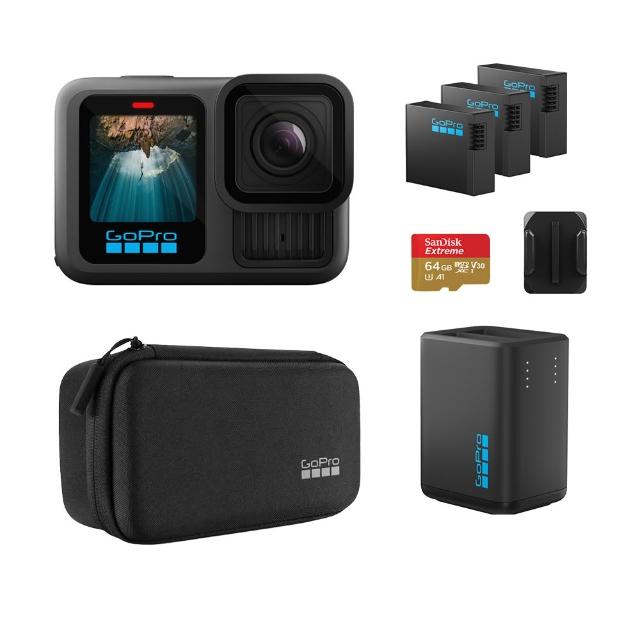 【GoPro】HERO 13 全能電量套組(公司貨)