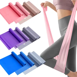 【keep power】瑜珈彈力帶 套組/附收納袋/初階到進階(瑜珈彈力片 阻力帶 瑜珈帶 拉力帶 提拉皮斯帶)