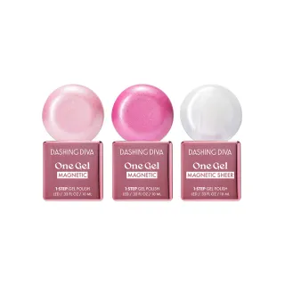 【DASHING DIVA】One Gel UV 貓眼凝膠指甲油(DIY 凝膠 指甲油 貓眼 光療 需額外購買美甲燈!!)