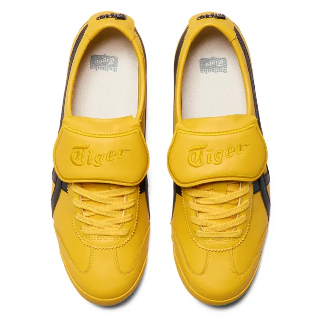 虎吉 Onitsuka Tiger】鬼塚虎-黃底黑虎爪紋MEXICO 66 GOLF(1183C557-750