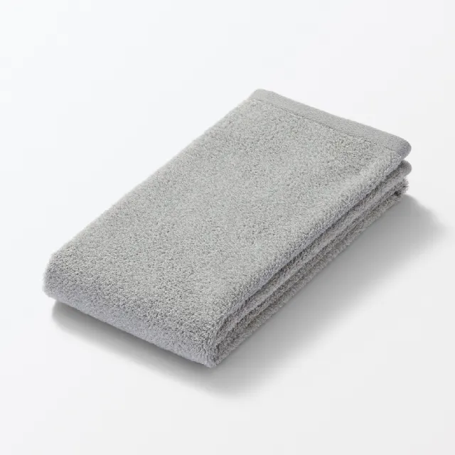 【MUJI 無印良品】柔軟薄型運動毛巾(柔白/灰色/墨灰/米色/藍色)