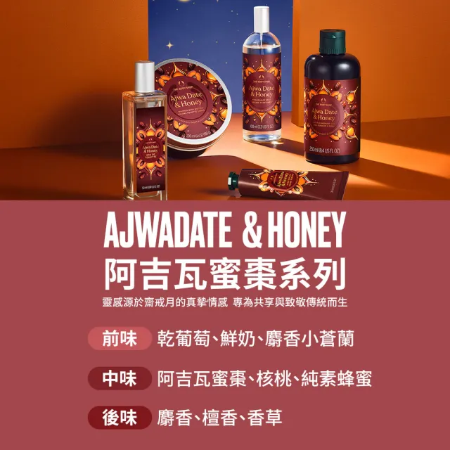 【THE BODY SHOP 美體小舖】阿吉瓦蜜棗身體滋養霜-200ML(身體霜/身體乳)