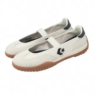 【CONVERSE】休閒鞋 Run Star Trainer 男鞋 女鞋 米 棕 麂皮 膠底 芭蕾舞鞋 A16250C