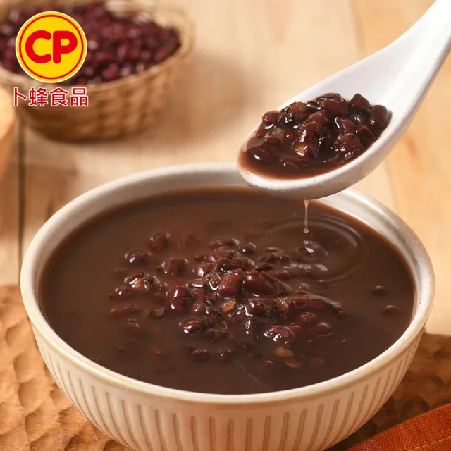 【卜蜂】無添加 萬丹紅豆紫米甜湯 超值10包組(600g/包_四季甜品.居家料理.聚會宴客.節慶必備.冷熱皆宜)
