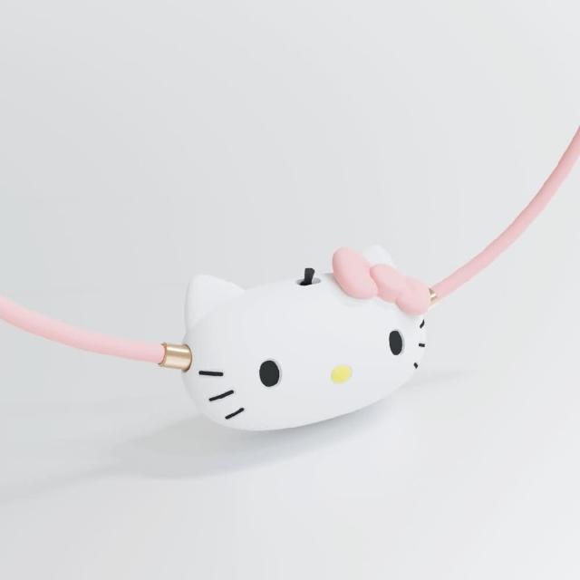 【ible】Hello Kitty聯名款 Airvida C1穿戴式空氣清淨機(Hello Kitty經典款/漾粉款 任選)