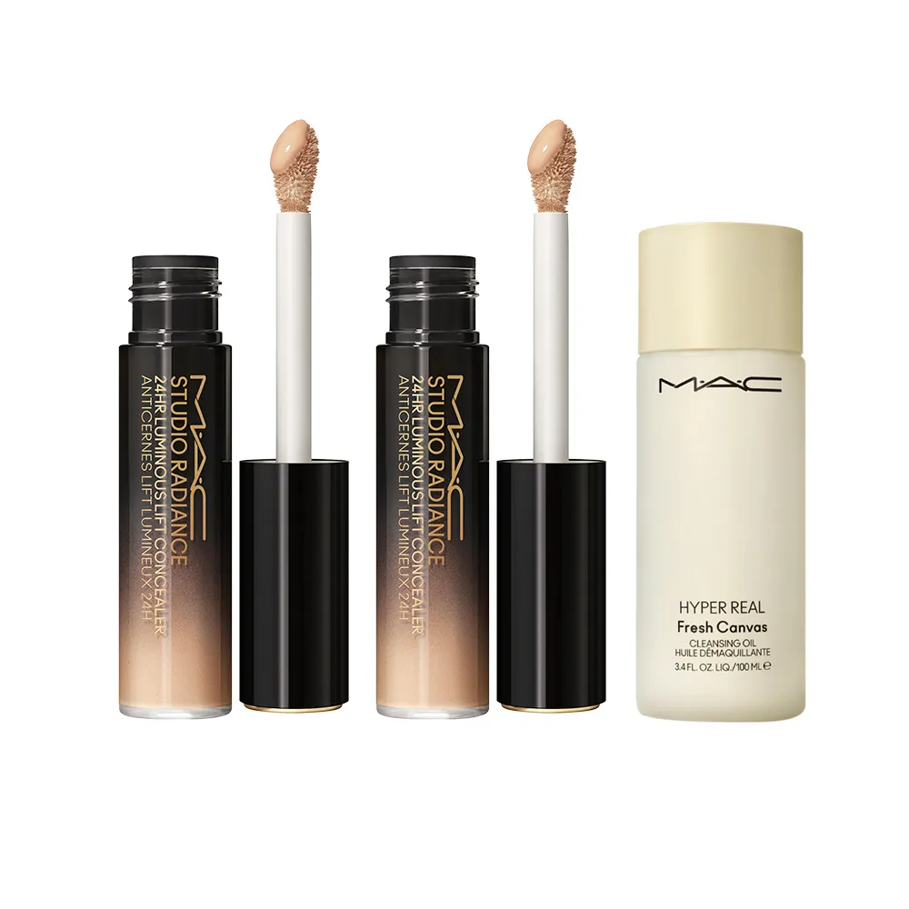 【M.A.C】超持妝奢緞遮瑕精華雙入組(超持妝奢緞遮瑕精華 11ml/共15色)