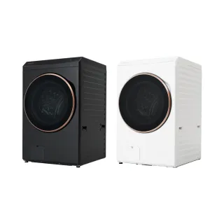 【Panasonic 國際牌】17KG AI智慧變頻熱泵除濕式洗脫烘滾筒洗衣機(NA-V170RPH)