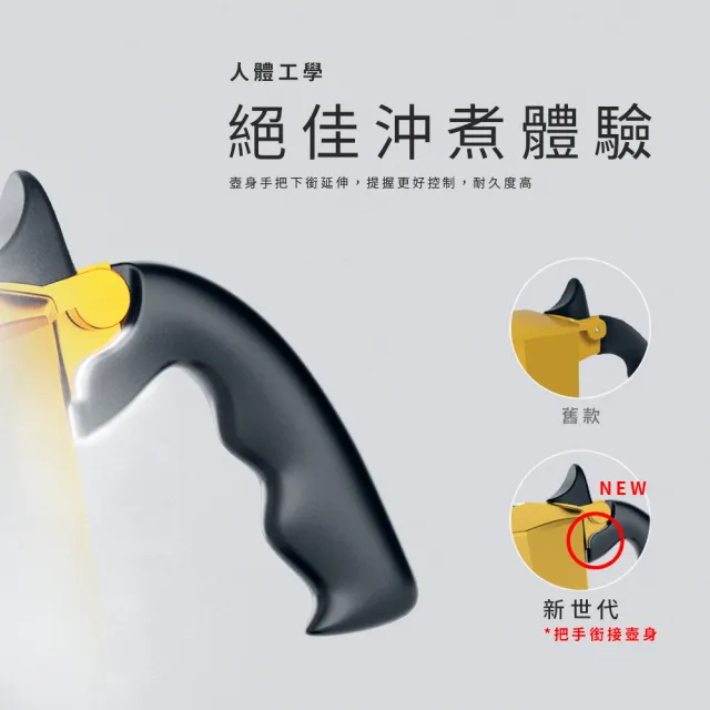 【Bialetti 比亞樂堤】極厚鑽石加壓摩卡壺BRIKKA-4杯份-公司貨(crema醇香/免插電/原廠保固2年)