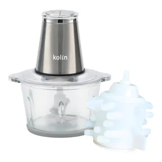 【Kolin 歌林】1.7L多功能食物料理機/絞肉醬剝蒜切碎研磨攪拌碎冰機/打發寶寶副食寵物鮮食 KJE-HC600