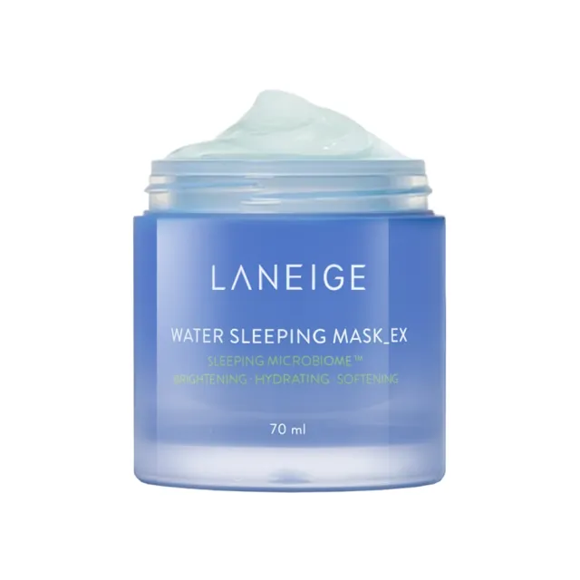 【LANEIGE 蘭芝】買1送1 超能亮睡美人晚安面膜 70ml(國際航空版)