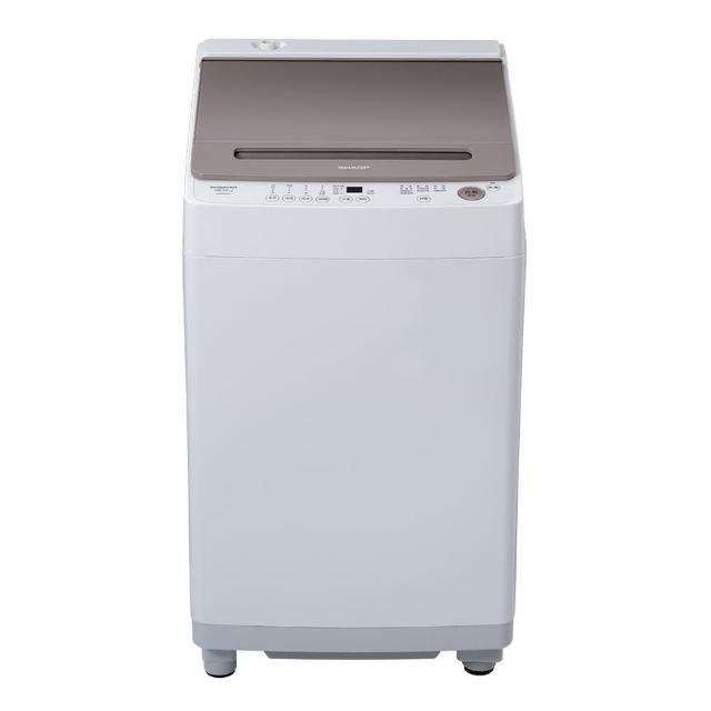 【SHARP 夏普】58H快配13公斤無孔槽變頻直立式洗衣機(ES-ASG13T)