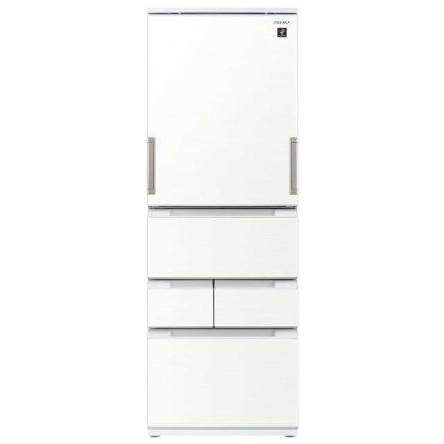 【SHARP 夏普】504L一級能效自動除菌離子左右開任意門變頻冰箱 典雅白(SJ-MW51KT-W)