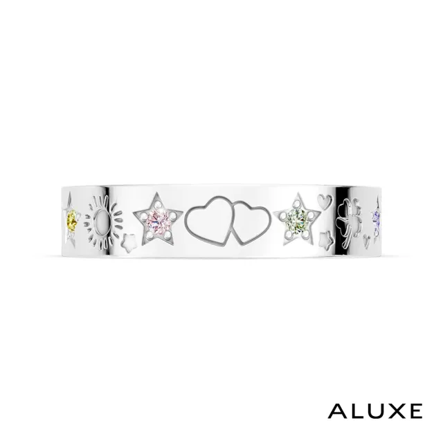 【ALUXE 亞立詩】10K金 童話光影戒指 RG0307 (CareBears聯名系列)
