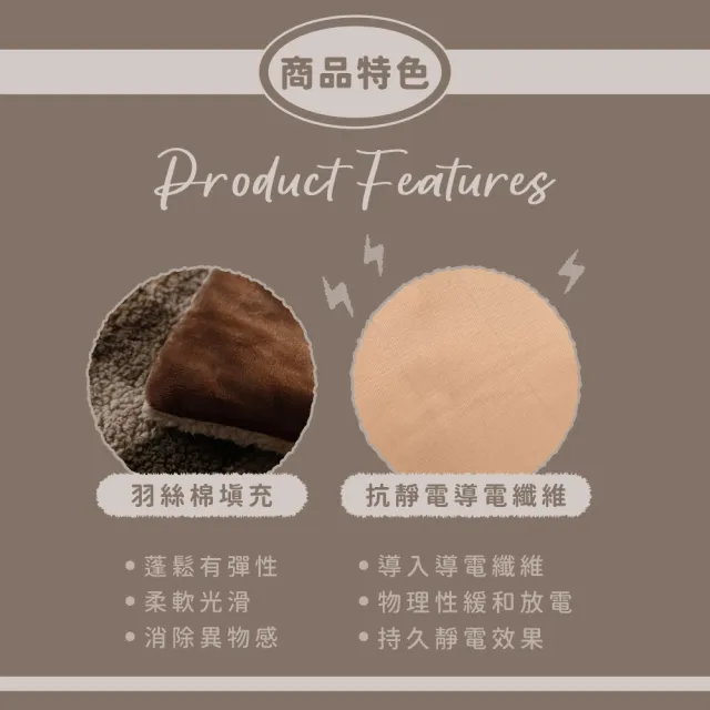 【飛航模飾】WARM-HEARTED™ 羊羔絨X牛奶絨 雙絨暖暖被-單人(多色任選 棉被 冬被)