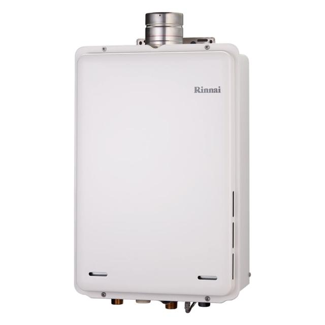 【林內】屋內型24L強制排氣熱水器REU-A2426WF-TR(FE式/基本安裝)