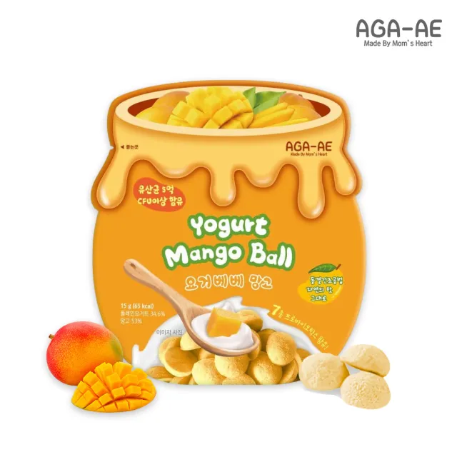 【韓國AGA-AE】益生菌寶寶優格球(草莓/藍莓/綜合ABC/香蕉南瓜)