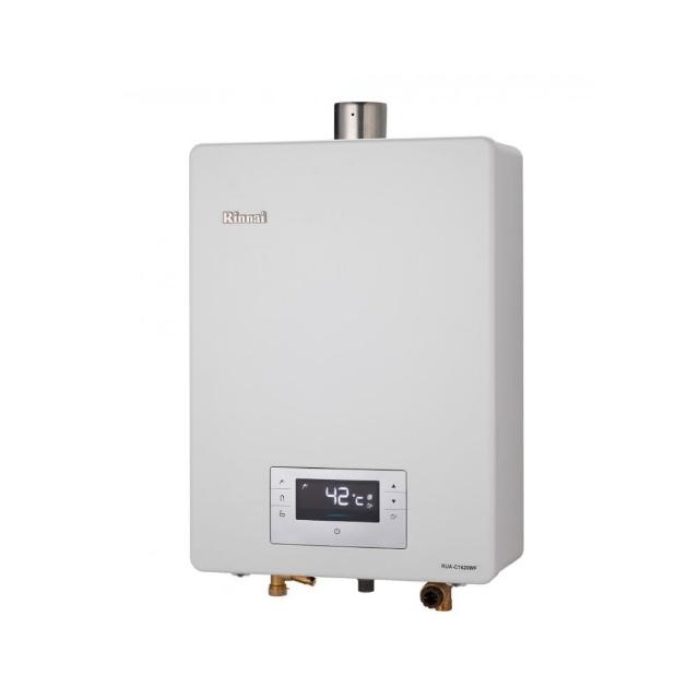 【林內】屋內強制排氣熱水器RUA-C1620WF 16L(FE式/基本安裝)