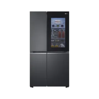 【LG 樂金】58H快配653公升InstaView☆敲敲看門中門冰箱 夜墨黑(GL-QL62MB)
