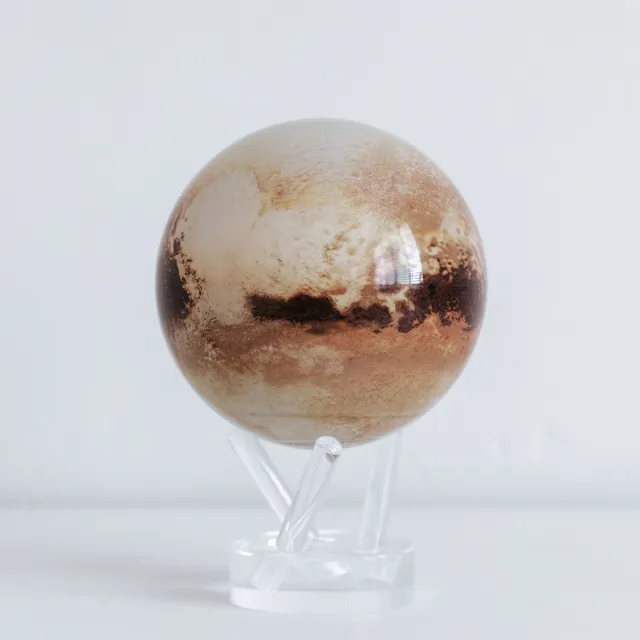 【MOVA】光能地球儀 冥王星 Pluto 經典款 4.5吋(居家擺設．精緻送禮．轉運．紀念日．生日)
