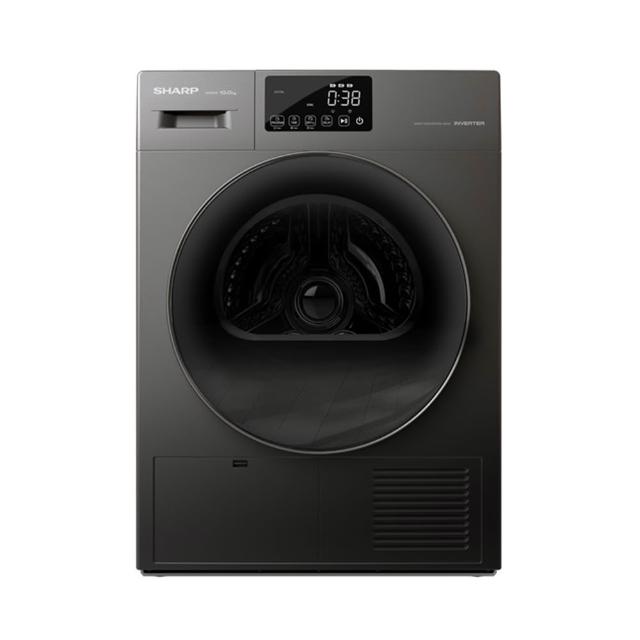 【SHARP 夏普】家電快配10公斤烘布郎熱泵式滾筒乾衣機(KD-FKH10DT)