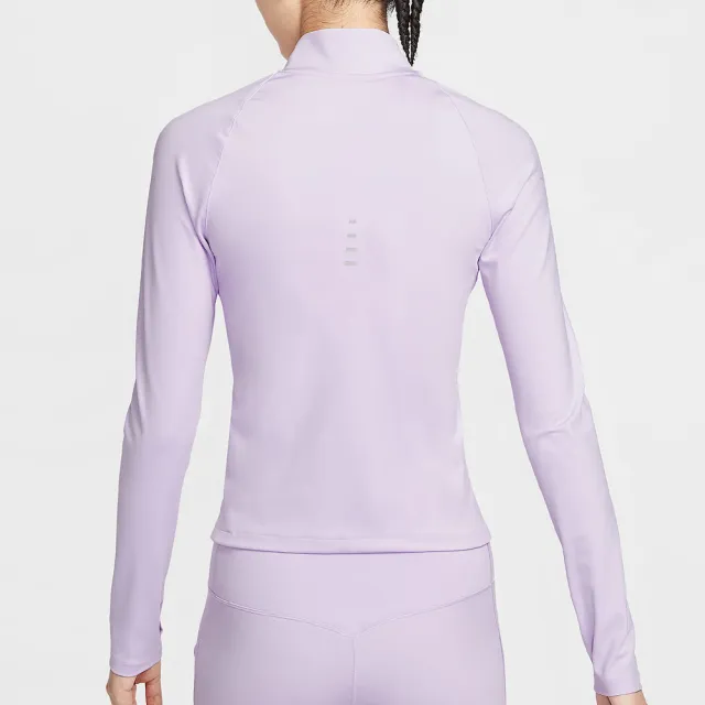 【NIKE 耐吉】AS W NK SWIFT DF FZ MDLYR 女款 紫色 速乾 立領 跑步 外套 IB1999-511