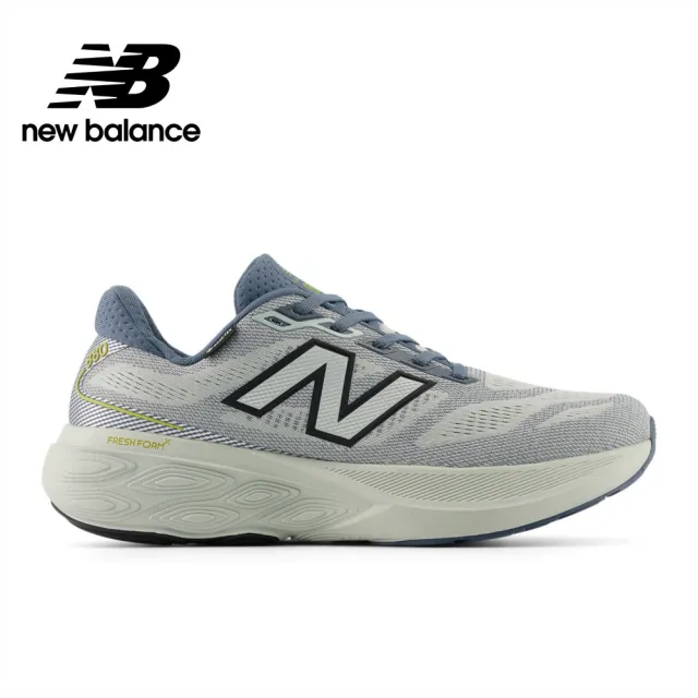 【NEW BALANCE】NB FreshFoamX慢跑鞋_M880G6FO-2E_男性_灰藍色