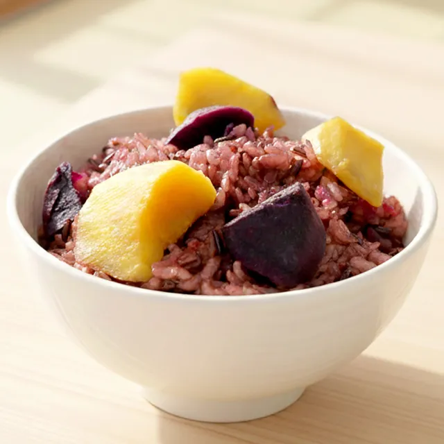 【米大師】常溫熟飯-紫米瓜瓜飯《瓜瓜園聯名》｜全素 (家庭常備30入組)