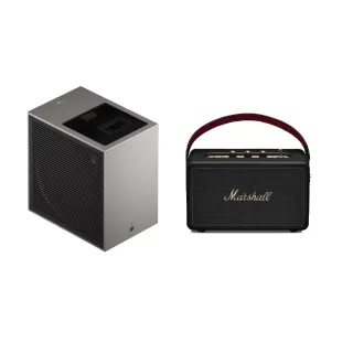 【LG 樂金】行動劇院組-CineBeam S 小銀河 Ultra 超短焦 4K 微型投影機+Marshall藍牙喇叭(PU615U)