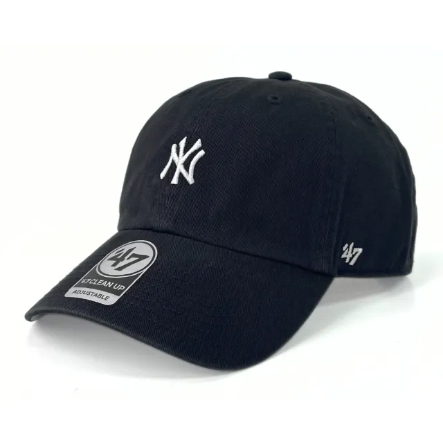 【47brand】Base Runner 紐約洋基鴨舌帽 MLB棒球帽 男女 水洗款老帽 小LOGO軟頂剌繡NY帽