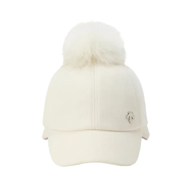 【DESCENTE】GOLF 迪桑特 女士 摺疊式耳罩高爾夫球帽(黑色/白色/淺灰色)