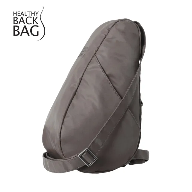 【HEALTHY BACK BAG】官方直營-再生材質 RECYCLED NYLON SLING 斜背包-胡桃木棕 男包 女包 側背包 斜背包