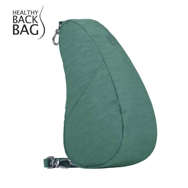 【HEALTHY BACK BAG】官方直營-基本款 TEXTURED NYLON BAGLETT 斜背包-海藻綠 男側背包 女側背包 包包 小包