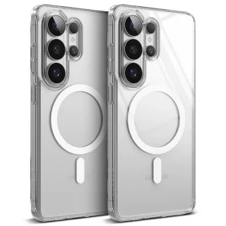 【Ringke】三星 Galaxy S26 / Plus / Ultra Fusion Magnetic 磁吸防撞手機保護殼 透明(Rearth MagSafe)