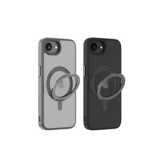 【MONOCOZZI】iPhone 17e/16e 磁吸金屬360旋轉支架防摔保護殼(支援MagSafe功能)