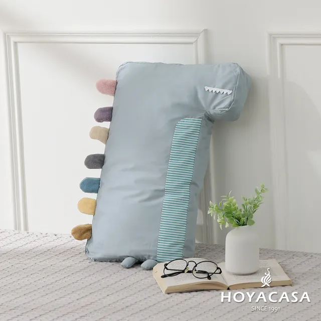 【HOYACASA  禾雅寢具】恐龍抱抱安撫造型抱枕-多款任選