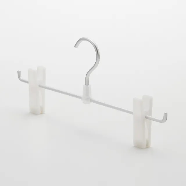 【MUJI 無印良品】鋁裙衣架.褲/裙用.1層 約寬35×深3×高16cm