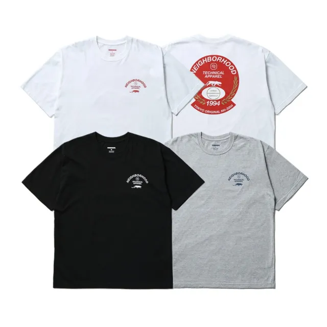【NEIGHBORHOOD】Nh . Tee Ss-6 短T 黑/灰/白 261PCNH-ST06