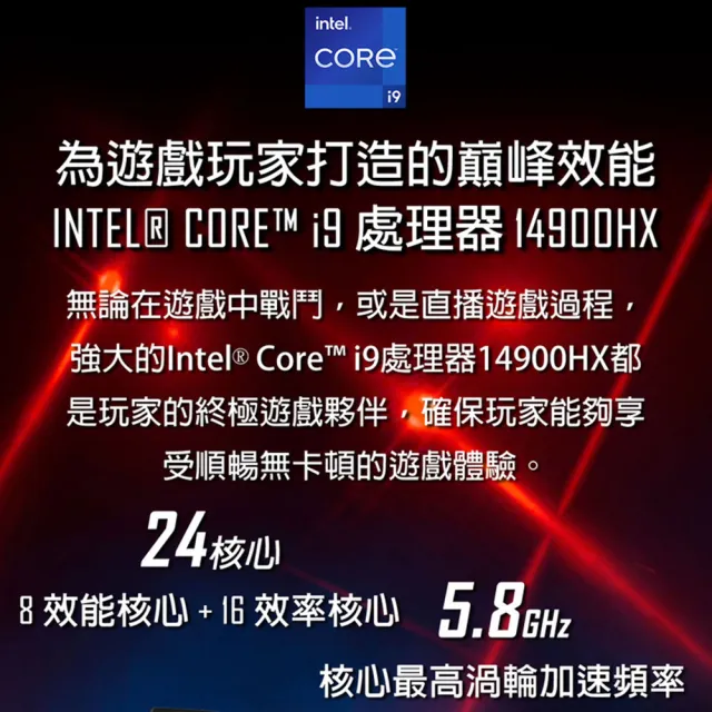 【MSI 微星】15.6吋 i9 RTX 5060電競筆電(Katana 15 HX/i9-14900HX/16G/1T SSD/Win11/B14WFK-885TW