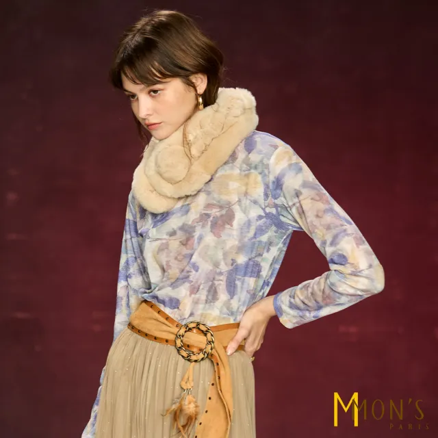 【MON’S】名品親膚棉印花上衣(直)（其他規格）