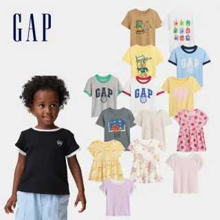 【GAP】短袖T恤 多款任選(870066&877782&871485&882270&873429)