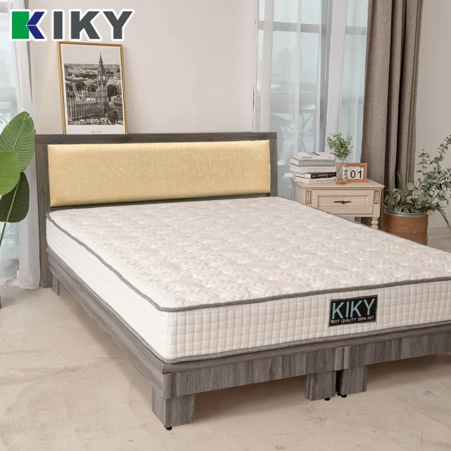 【KIKY】凱特耐磨貓抓皮靠墊床頭片(雙人加大6尺)