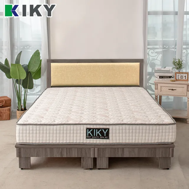 【KIKY】凱特耐磨貓抓皮靠墊床頭片(雙人5尺)