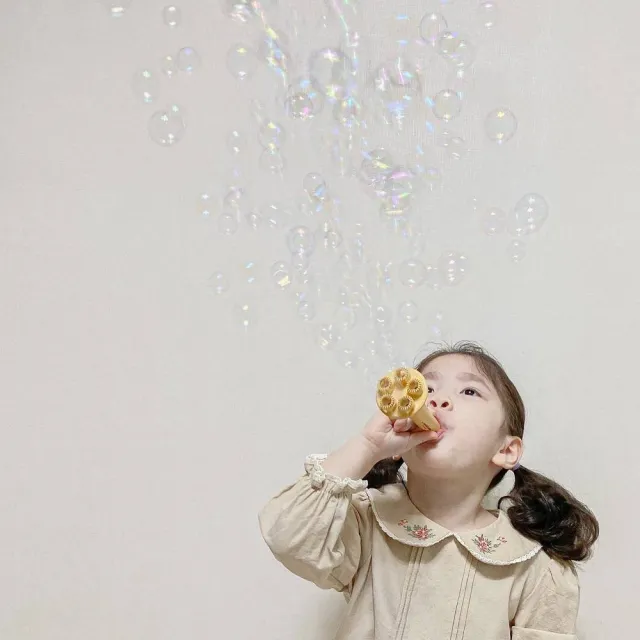 【mother’s corn】韓國 兒童專用不易破泡泡組 (泡泡玩具 戶外玩具 輕鬆吹出大泡泡)