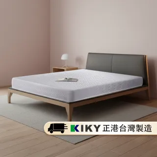 【KIKY】布達佩斯雙面可睡硬式彈簧床墊(單人3尺)
