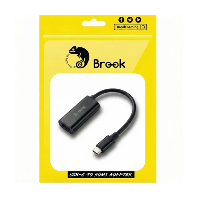 【Brook】Switch2 TypeC to HDMI 影音轉接線