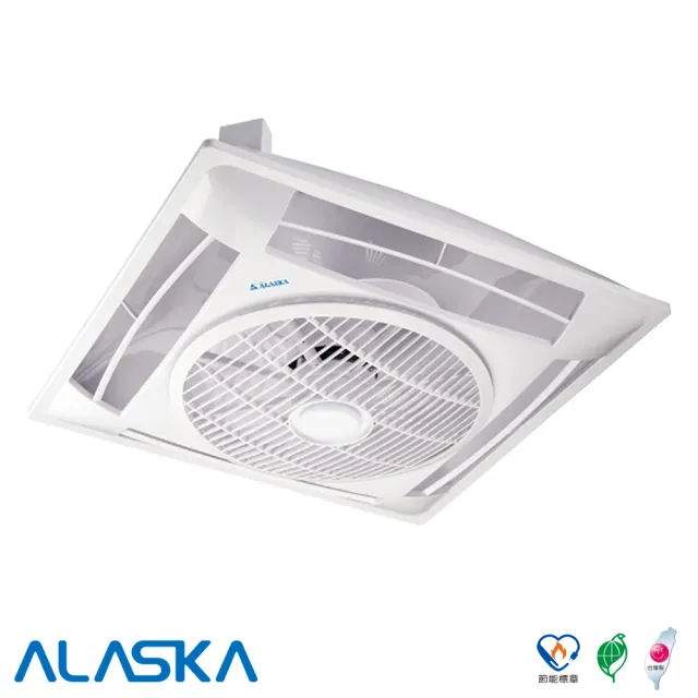 【ALASKA 阿拉斯加】DC變頻 輕鋼架節能循環扇遙控型-SA-359D-2 白色(本商品不含安裝)