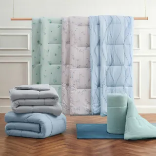 【Tonia Nicole 東妮寢飾】雲朵眠水洗四季被-單人(多款任選)
